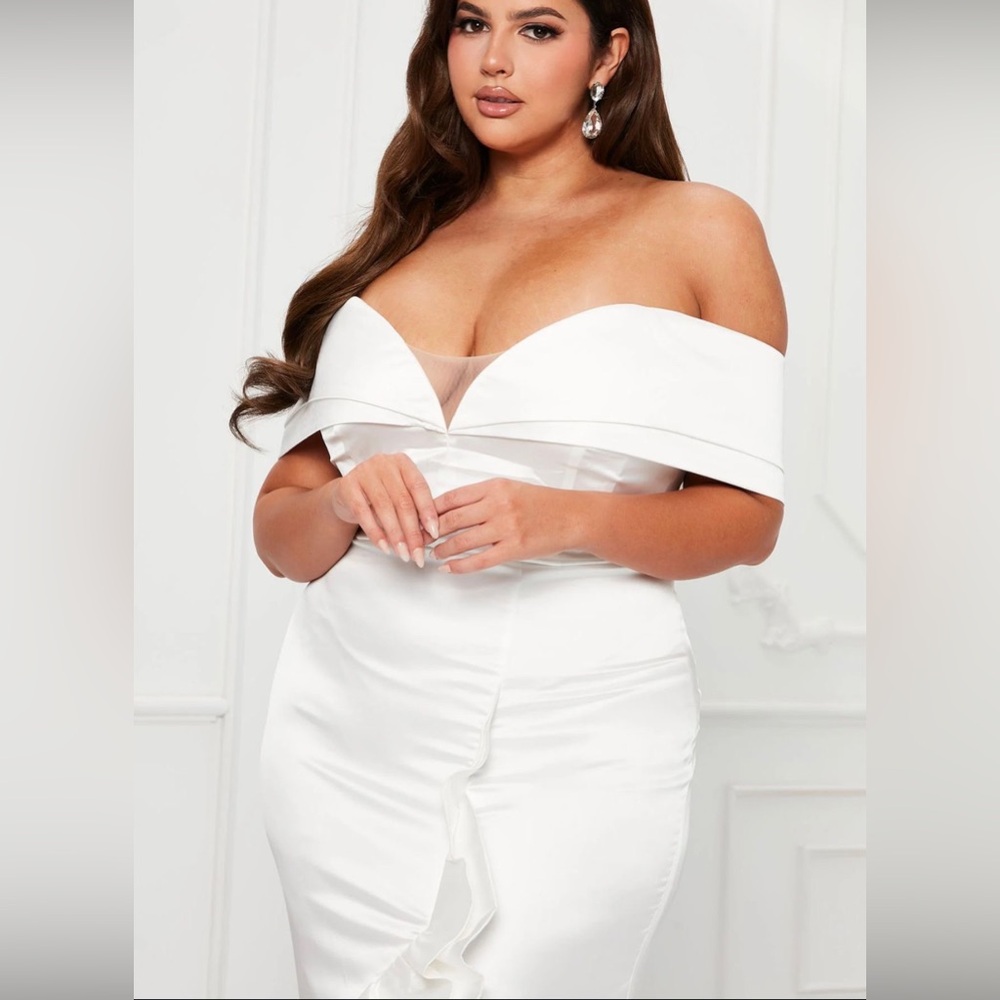 White dress